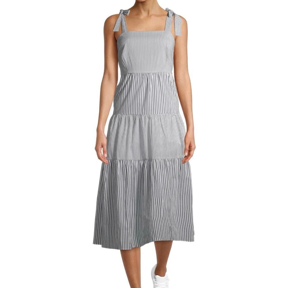 Time and Tru Tie Pullover Sun Dress size 12-14
